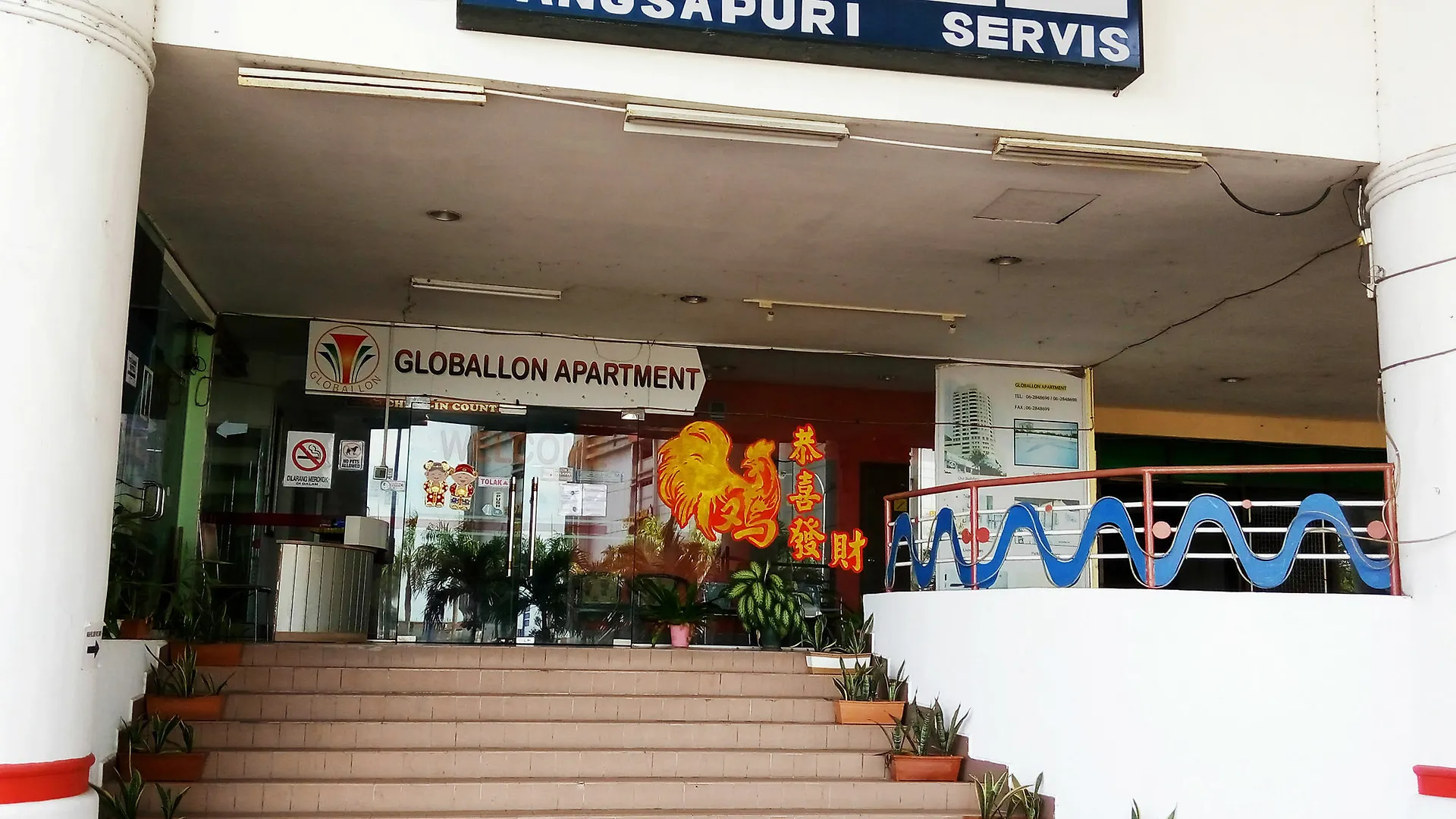 Lägenhetshotell Globallon Services Apartment, Melaka Town Hotel
